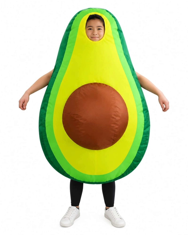 DISFRAZ DE AGUACATE VERDE PARA ADULTOS - 6