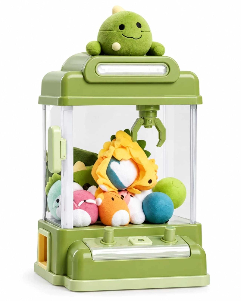 MAQUINA DE PELUCHES INFANTIL INTERACTIVA CON MINI PELUCHES Y CONTROLES - 6