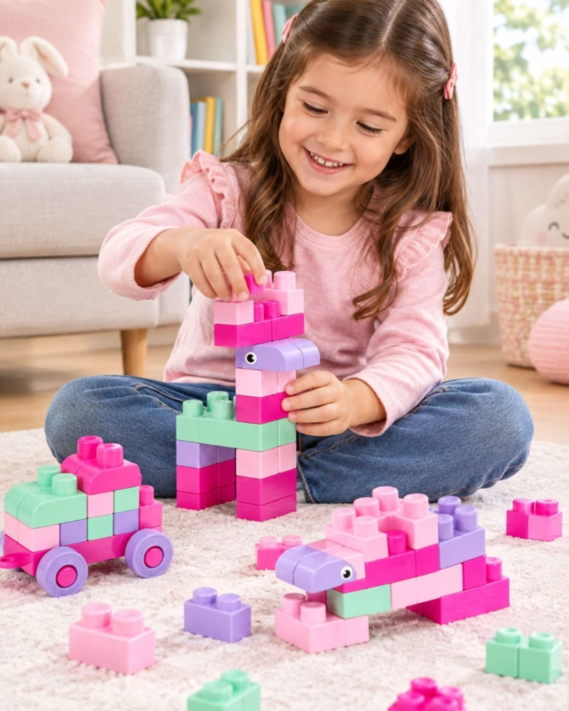 JUEGO DE BLOQUES BLANDOS DE CONSTRUCCION INFANTILES - 1
