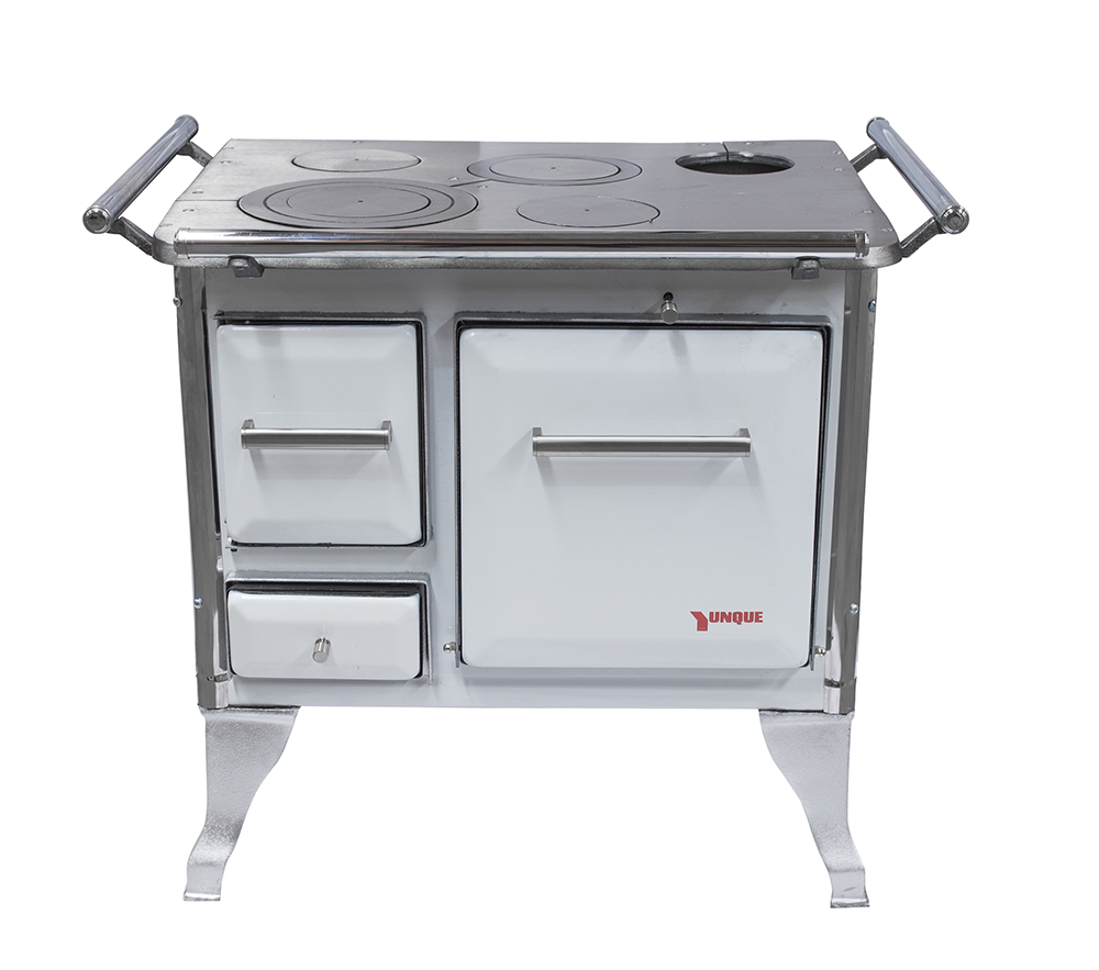 COCINA A LEÑA TRADICIONAL 90X56 BLANCA