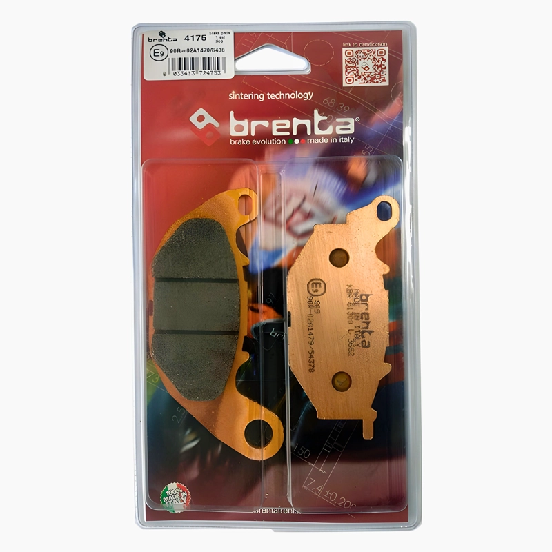 PASTILLA DE FRENO ITALIANA TRASERA GIXXER ORGANICO - 1