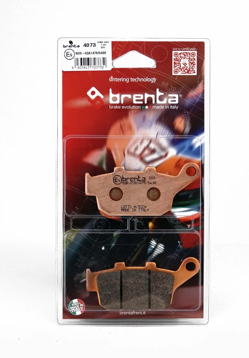 PASTILLA DE FRENO ITALIANA DELANTERA SUZUKI GSXR1000 SINTERIZADA - 1