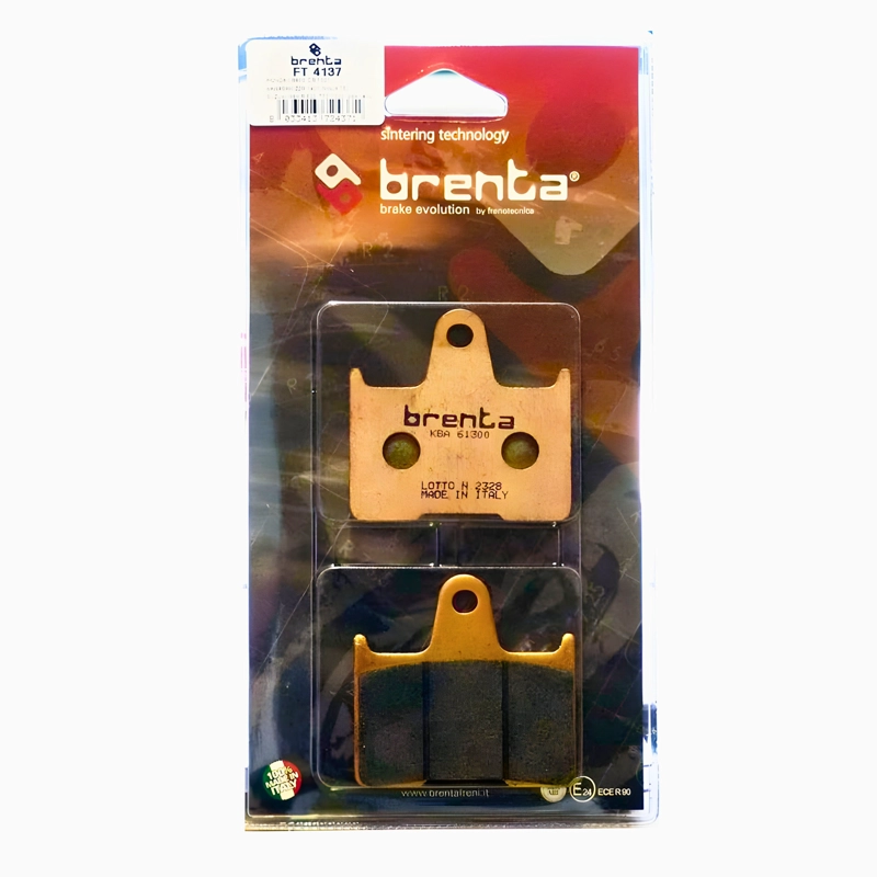 PASTILLA DE FRENO ITALIANA DELANTERA GIXXER ORGANICO - 1