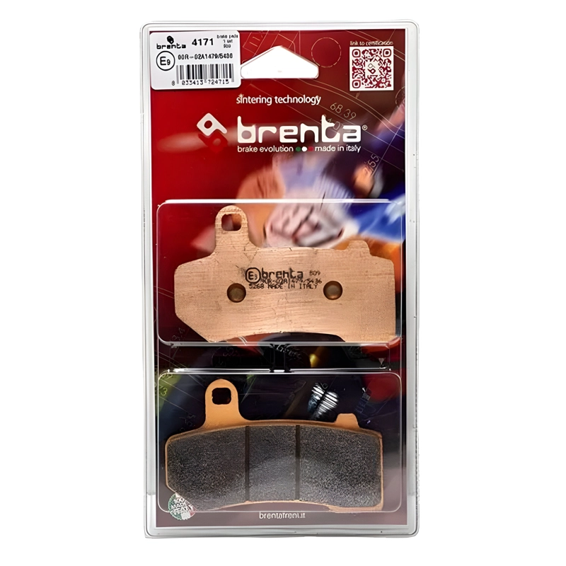 PASTILLA DE FRENO ITALIANA DELANTERA HONDA CFR 250L ORGANICO - 1