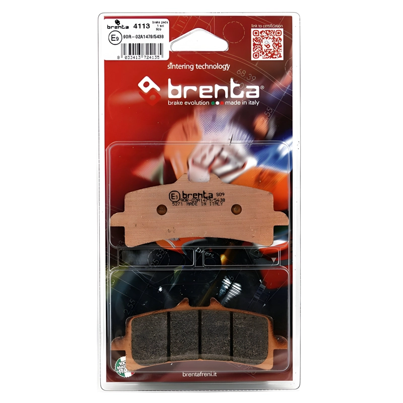 PASTILLA DE FRENO ITALIANA DELAN BMW R1200R ADV SINTERIZADO - 1