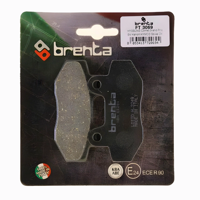 PASTILLA DE FRENO ITALIANA DELANTERA KLR650 SINTERIZADO - 1