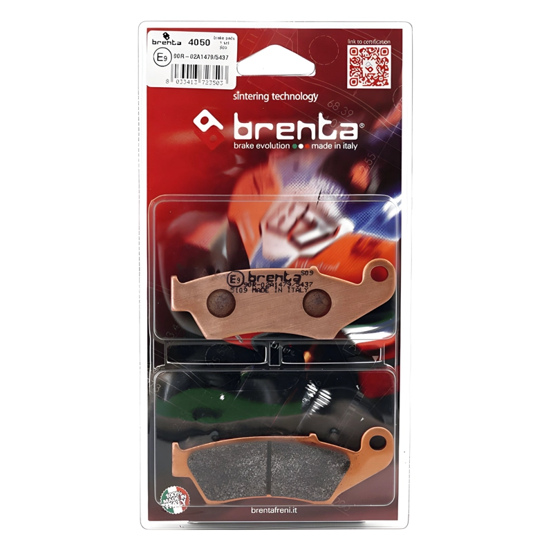 PASTILLA DE FRENO ITALIANA DELANTERA HONDA CRF250L SINTERIZADA - 1