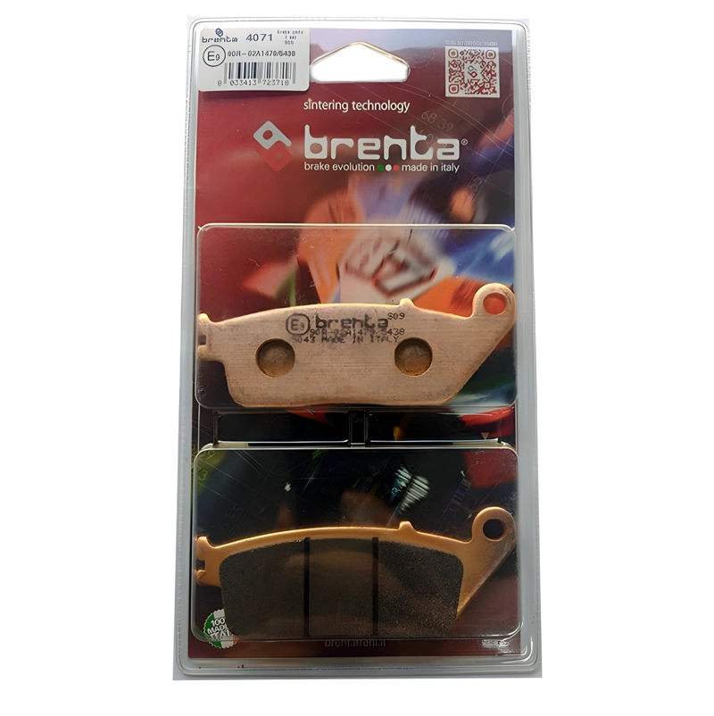PASTILLA DE FRENO ITALIANA DELANTERA HONDA CBR250R ORGANICA - 1