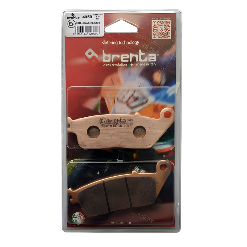 PASTILLA DE FRENO ITALIANA DELANTERA BENELLI TRK502X SINTERIZADA - 1