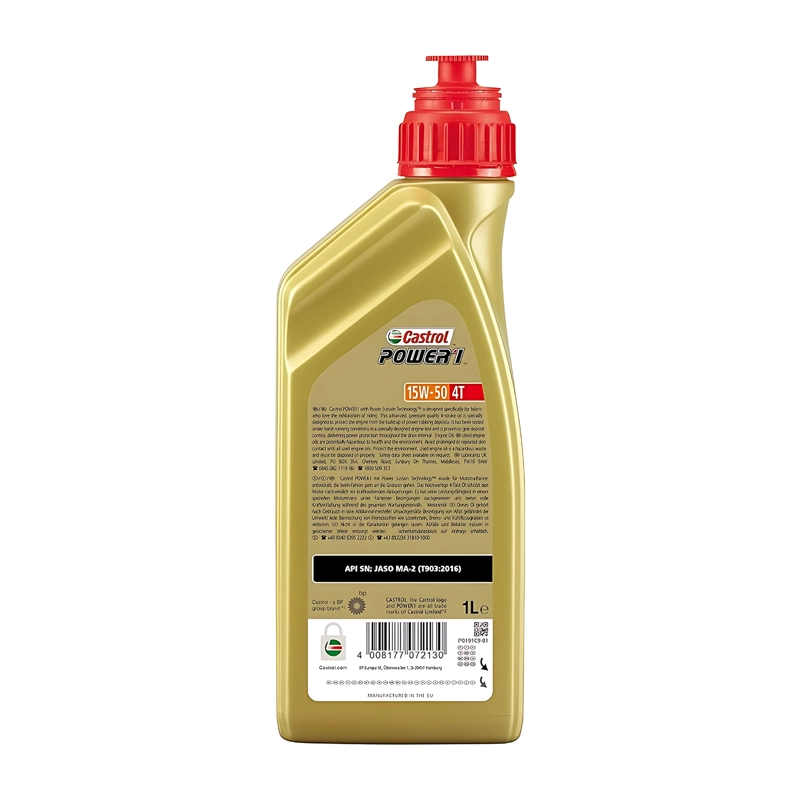 ACEITE CASTROL POWER 1 4T 1LT SEMISINTE TICO 15W50 - 2