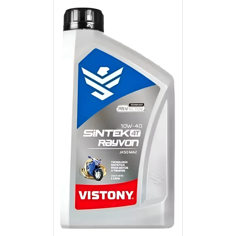 ACEITE VISTONY RAYVON JASO MA2 SINTE TICO 10W40 4T - 2