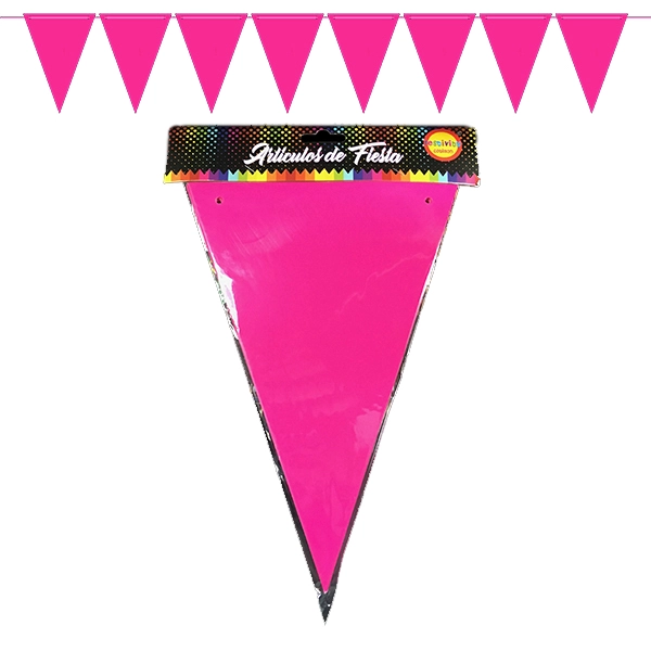 BANDERIN FLUOR FUCSIA 5M X1 UNI - 1