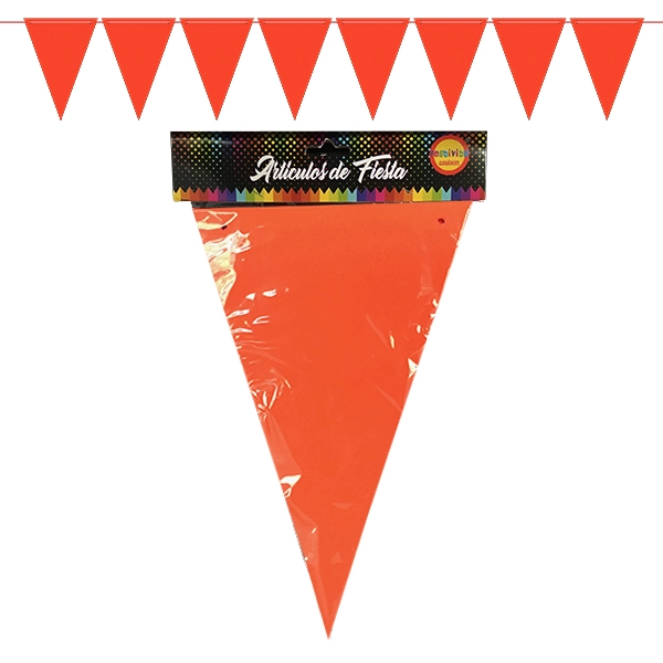 BANDERIN FLUOR NARANJO 5M X1 UNI - 1