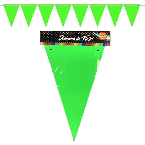 BANDERIN FLUOR VERDE 5M X1 UNI - 1
