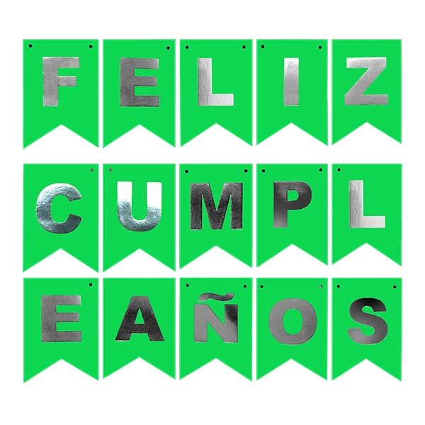 BANNER F.C. FLUOR VERDE X1 UNI - 1