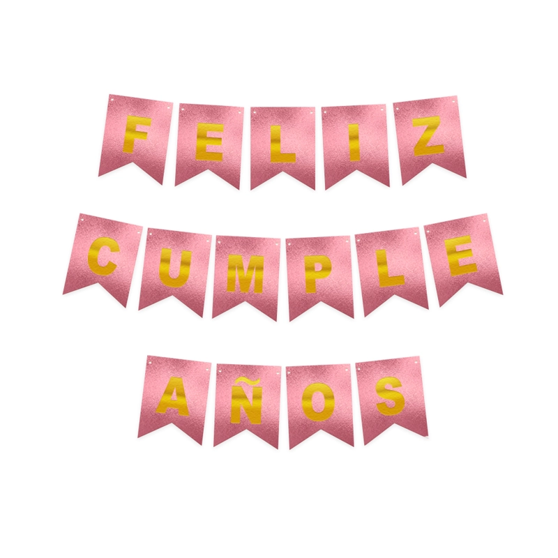 GUIR F.C ROSADO/DORADO GLITTER 4M X1 UNI - 1