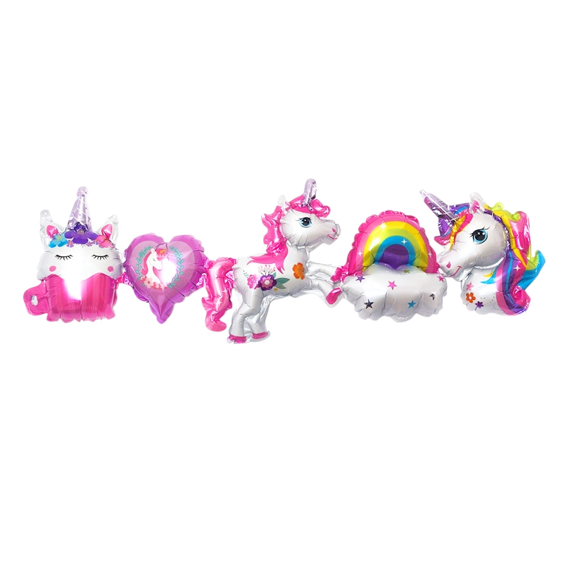 GUIR GLOBO METALICO UNICORNIO 96X27CM X12 UNI - 1