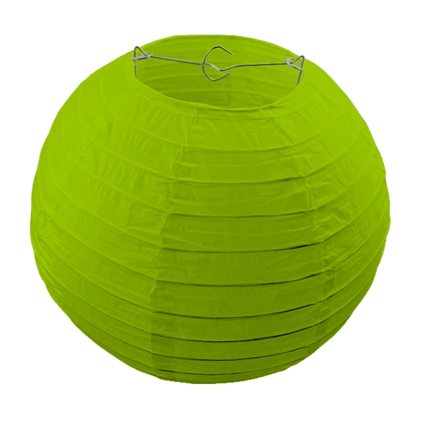 DECO LAMPARA PAPEL LIMA 25CM X1 UNI - 1