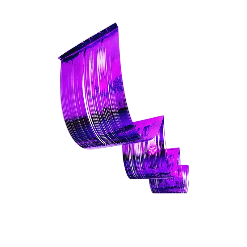 GUIRNALDA METALICA ECO MORADO 0.33X4.5M - 1
