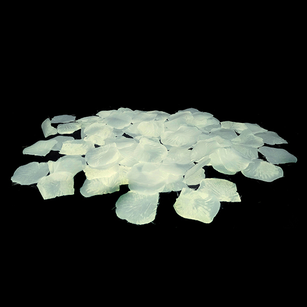 PETALOS DE ROSA BLANCOS 100PCS - 1