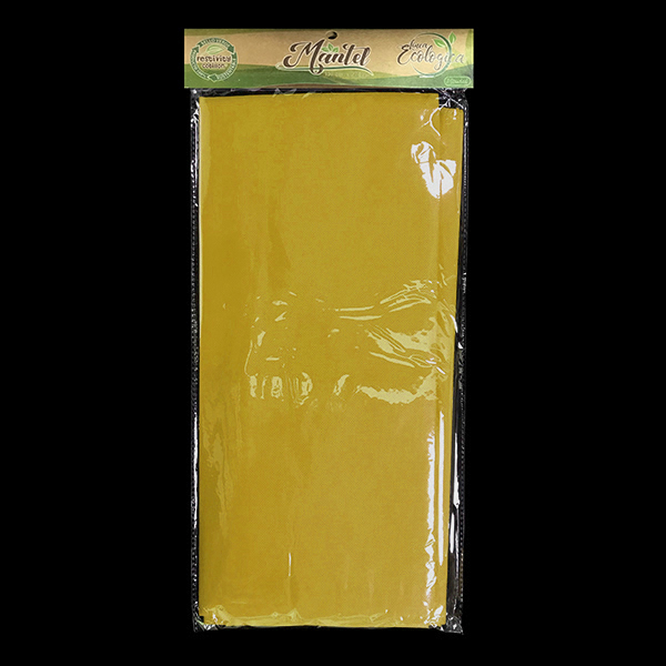 MANTEL TNT 137X274 CM AMARILLO X1 UNI - 1