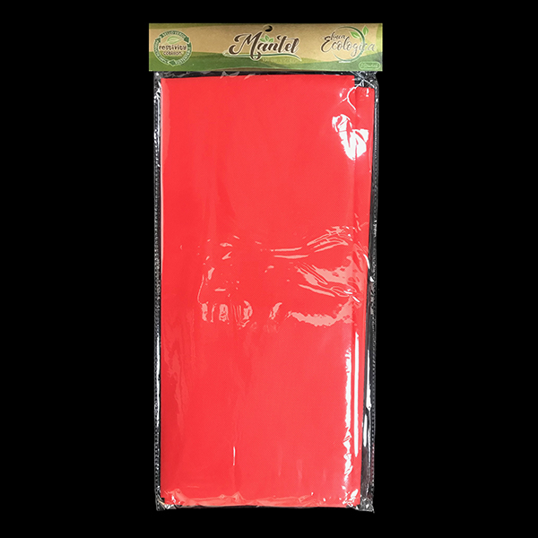 MANTEL TNT 137X274 CM ROJO X1 UNI - 1