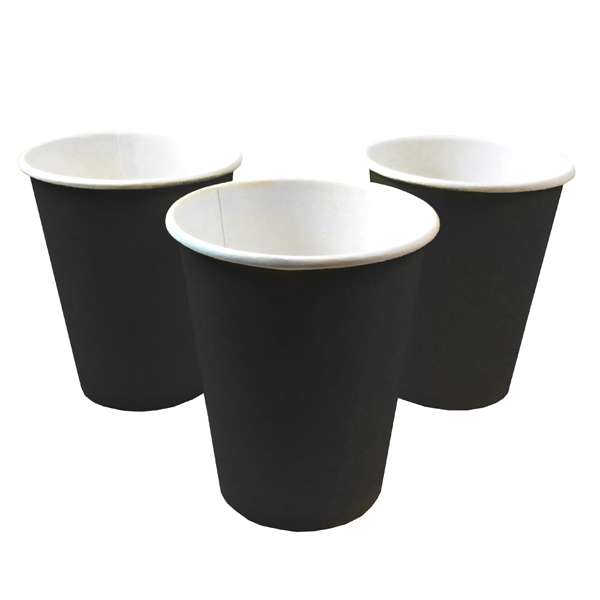 VASO 7 CARTON NEGRO X10 PCS X1 UNI - 1