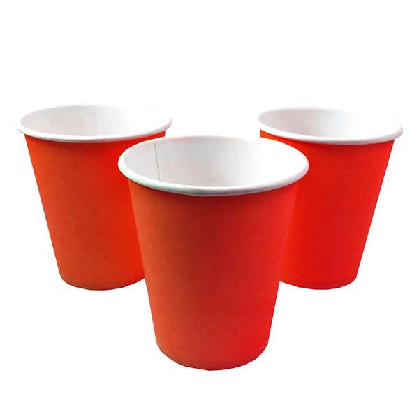 VASO 7 CARTON ROJO X10 PCS X1 UNI - 1
