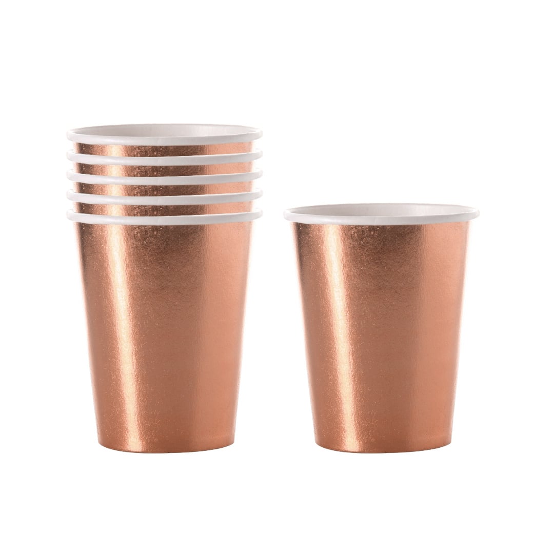 VASO CARTON 7 ROSE GOLD X6 - 1