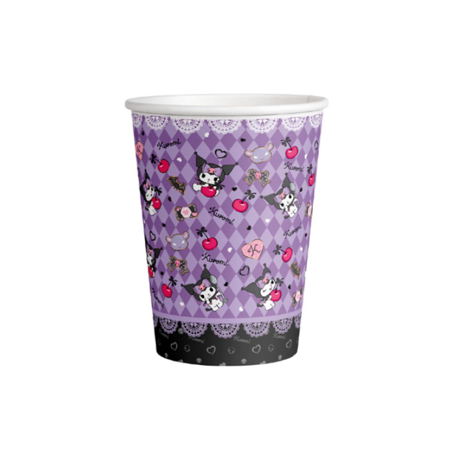 VASOS POLIPAPEL KUROMI X6UNI - 1