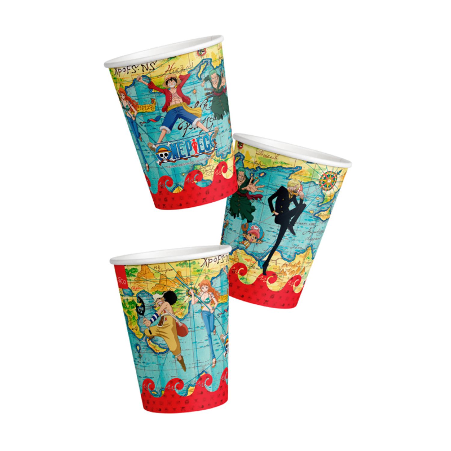 VASOS POLIPAPEL ONE PIECE X6UNI - 1