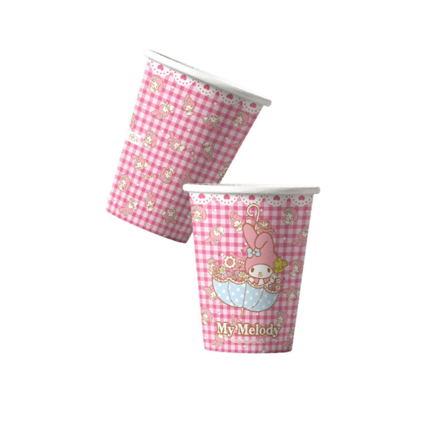 VASOS POLIPAPEL MY MELODY X6UNI - 1