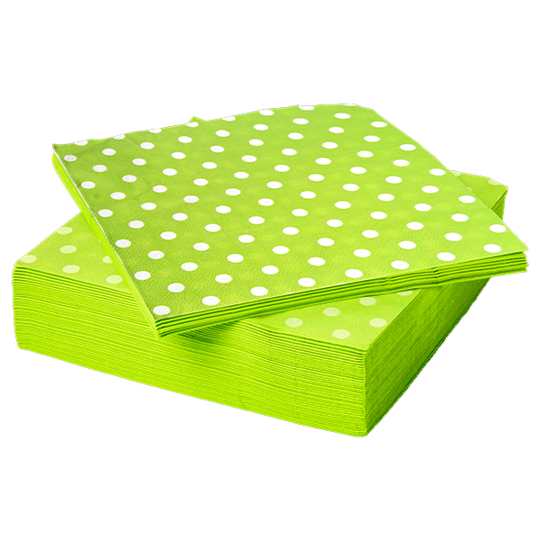 SERVILLETA POLKA LIMA 33X33 CM X20 UNI - 1