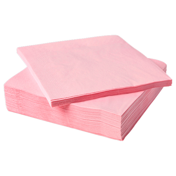 SERVILLETAS ROSADA 33X33 X20 UNI - 1
