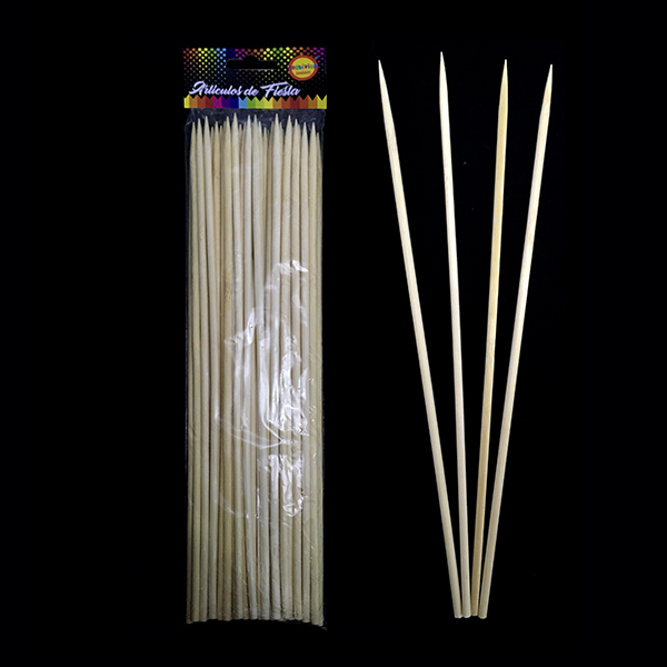 BROCHETAS ANCHAS 30CM X50 UNI - 1