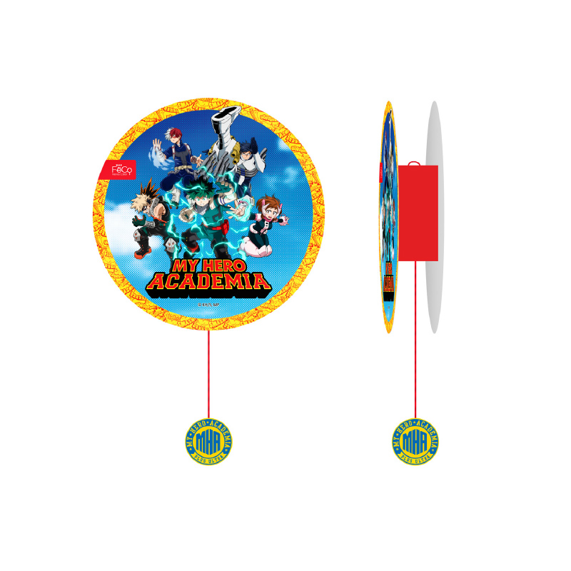 PIÑATA 3D PLEGABLE MY HERO ACADEMIA X1UNI - 1