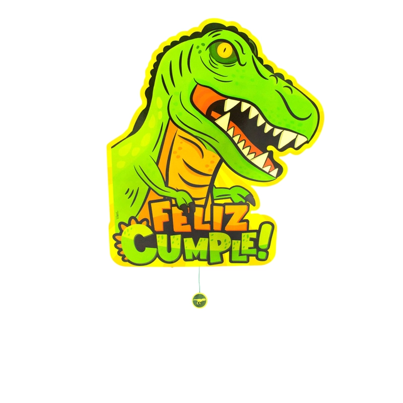 PINATA DINO CUMPLE X1 UNI - 1