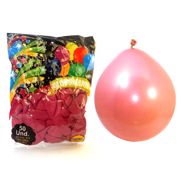 GLOBO 09 STANDARD A FUCSIA X 50 UNI - 1