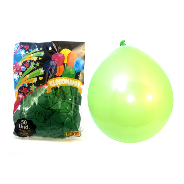 GLOBO 09 STANDARD A VERDE X 50 UNI - 1