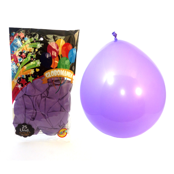 GLOBO 09 STANDARD B PURPURA X 25 UNI - 1