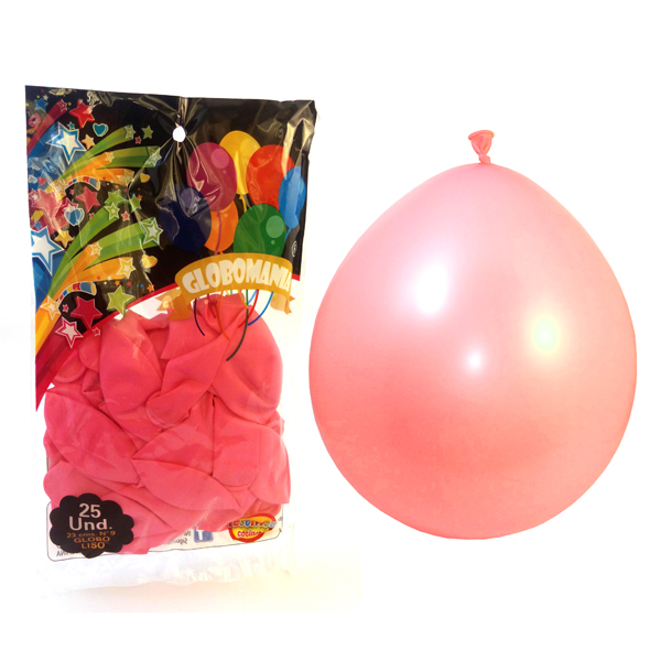 GLOBO 09 STANDARD B ROSADO X 25 UNI - 1