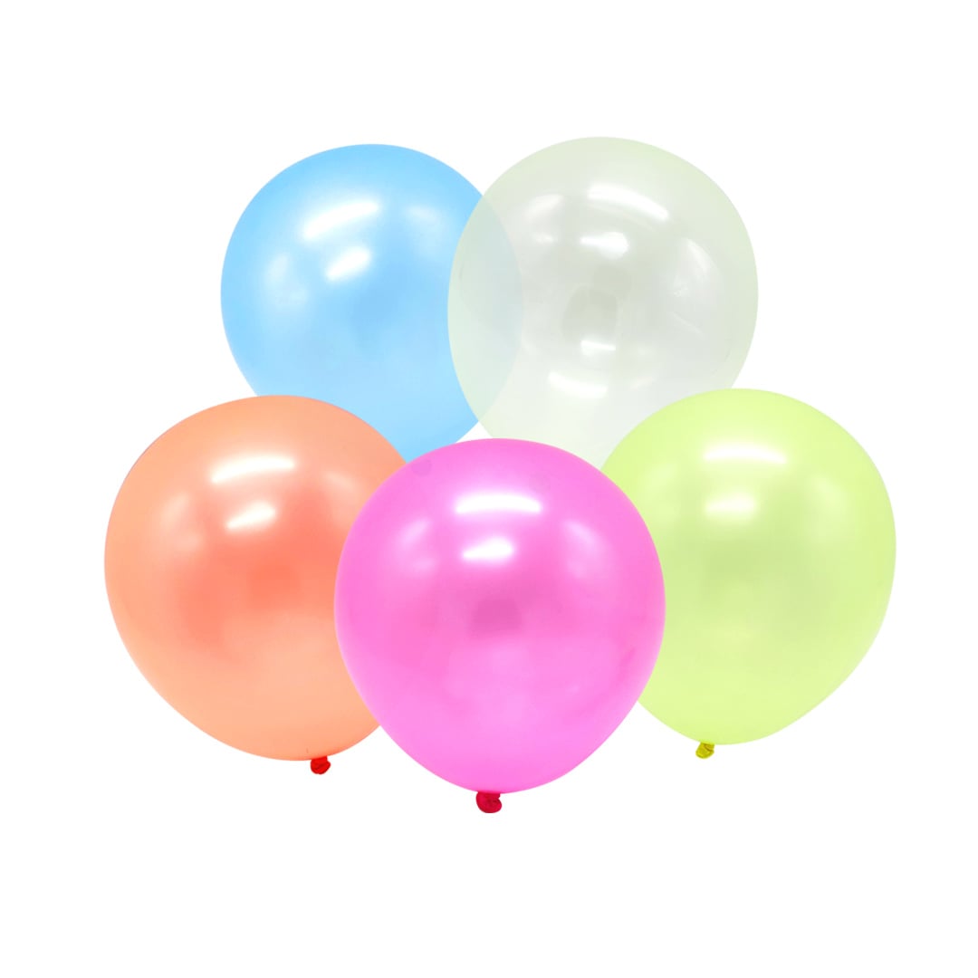 GLOBO 10 FLUOR SURTIDO X25 UNI - 1