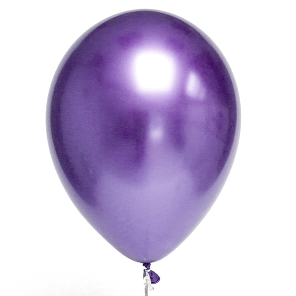 GLOBO 12 CHROME MORADO X 12 UNI - 1