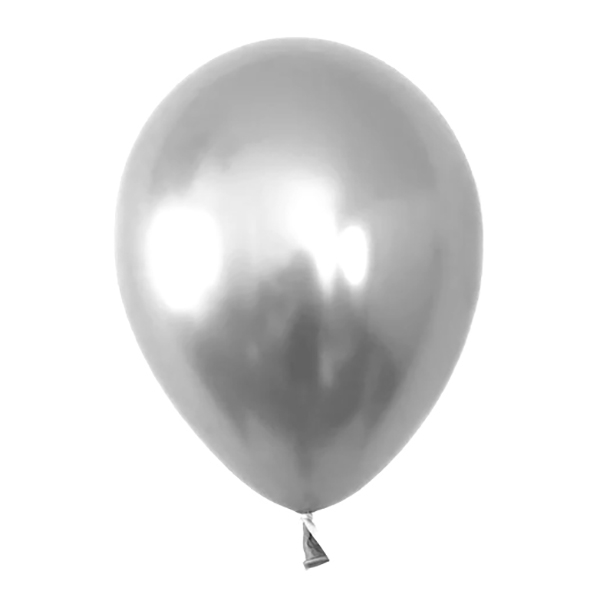GLOBO 12 CHROME PLATEADO X12 UNI - 1