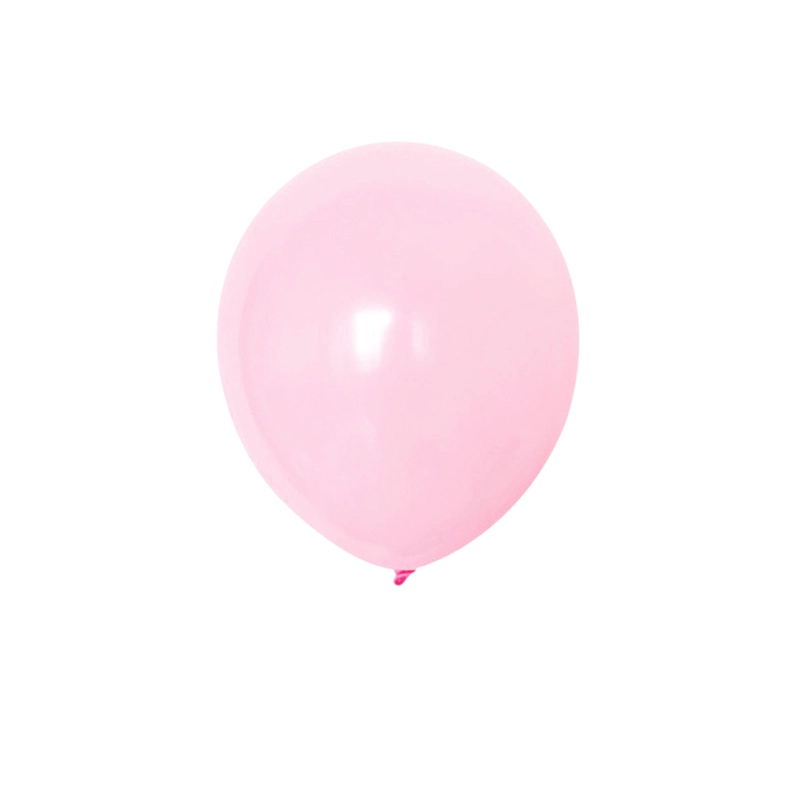 GLOBO 12 PASTEL ROSADO X25 UNID - 1