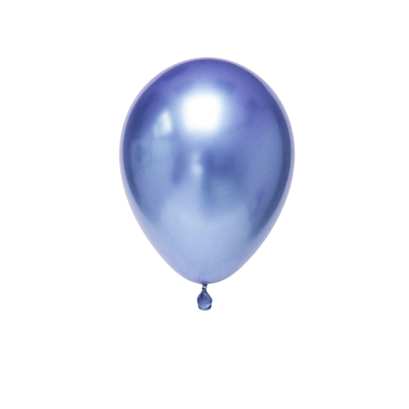 GLOBO 5 CHROME AZUL X25 UNID - 1