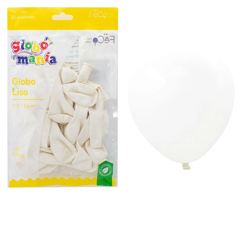 GLOBO 5 STANDARD BLANCO X25 UNI - 1