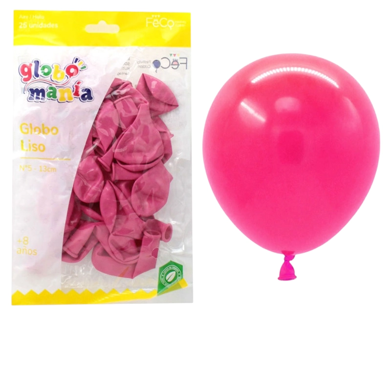 GLOBO 5 STANDARD FUCSIA X25 UNI - 1