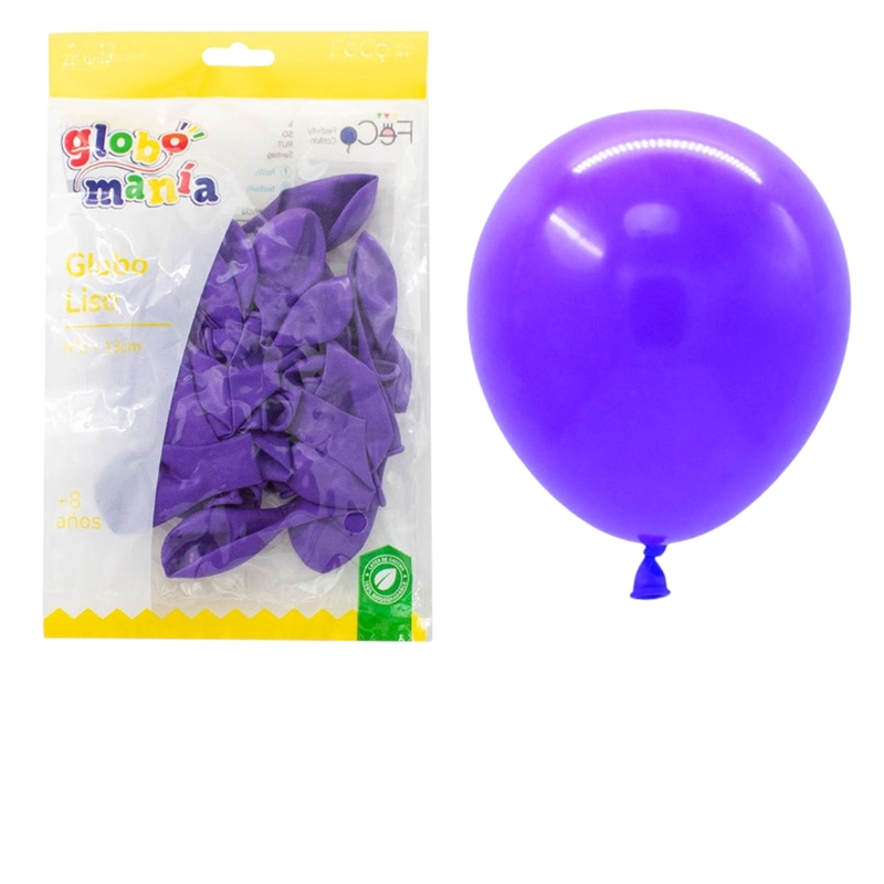 GLOBO 5 STANDARD MORADO X25 UNI - 1