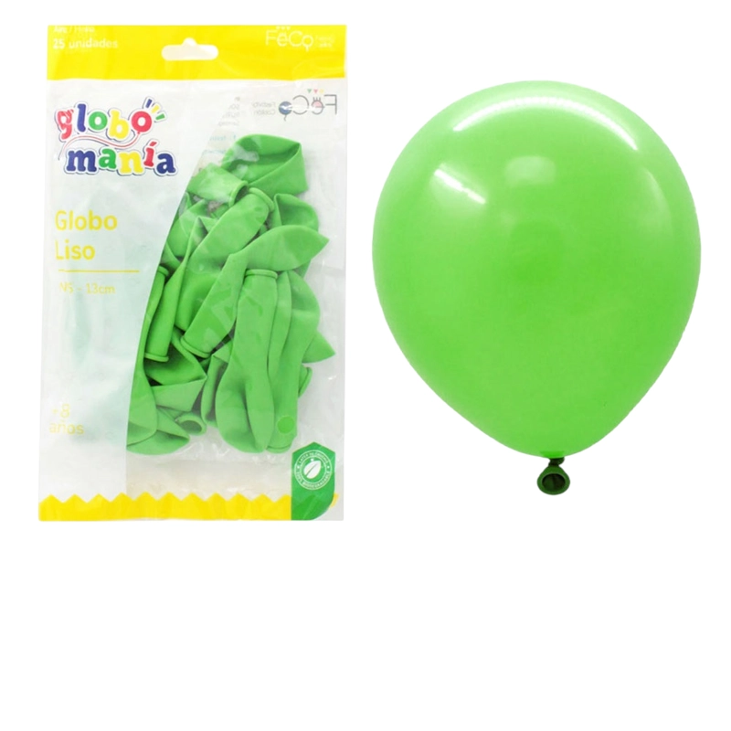 GLOBO 5 STANDARD VERDE LIMA X25 UNI - 1
